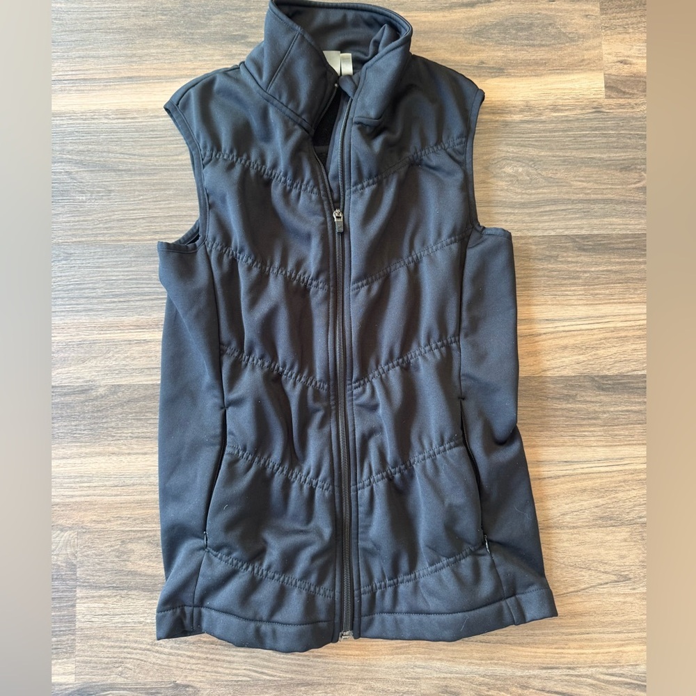Athleta black Mid Weight vest sz Small